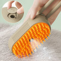 Cat Steam Brush Steamy Dog Brush 3 In 1 Electric Spray Cat Hair Brushes For Massage Pet Grooming