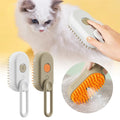 Cat Steam Brush Steamy Dog Brush 3 In 1 Electric Spray Cat Hair Brushes For Massage Pet Grooming