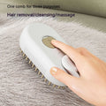 Cat Steam Brush Steamy Dog Brush 3 In 1 Electric Spray Cat Hair Brushes For Massage Pet Grooming